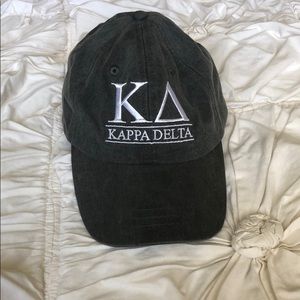 NEW Kappa Delta Dark Grey Baseball Cap